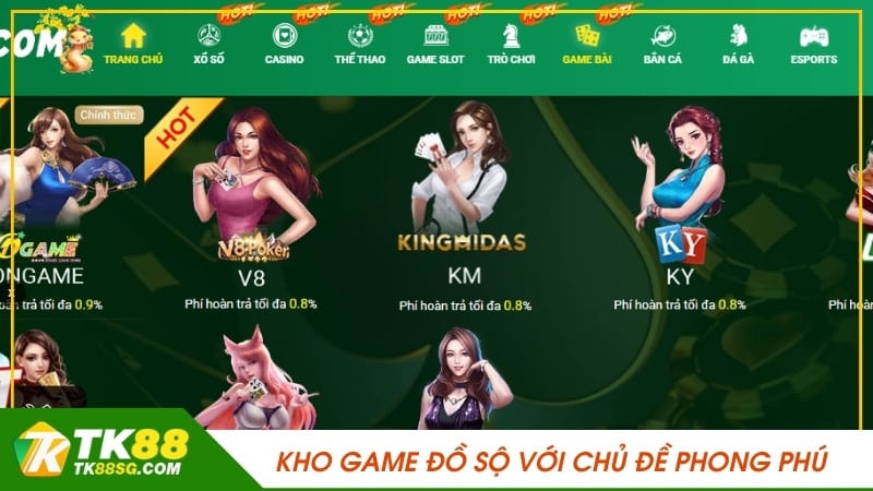 Ưu điểm độc đáo của Cổng thông tin trò chơi K8vn - K8vn