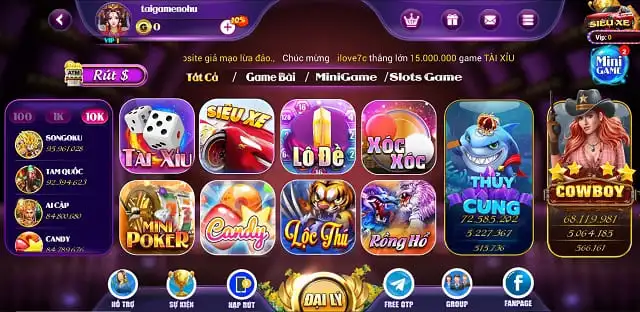 Danh mục sản phẩm của trang web cổng game thẻ bài Zbet88 - Zbet88