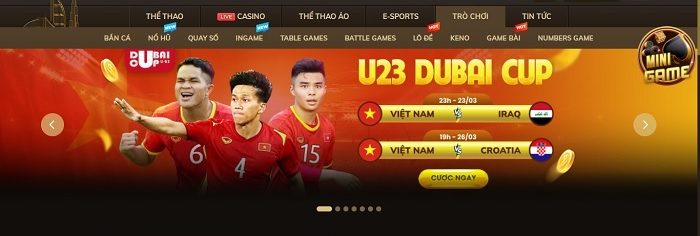 Trang web chính thức của các trò chơi 100Win ở đâu? - 100Win